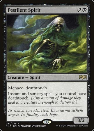 Pestilent Spirit [Ravnica Allegiance] | North Game Den