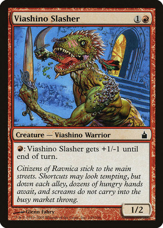 Viashino Slasher [Ravnica: City of Guilds] | North Game Den