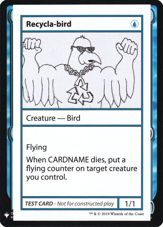 Recycla-bird [Mystery Booster Playtest Cards] | North Game Den