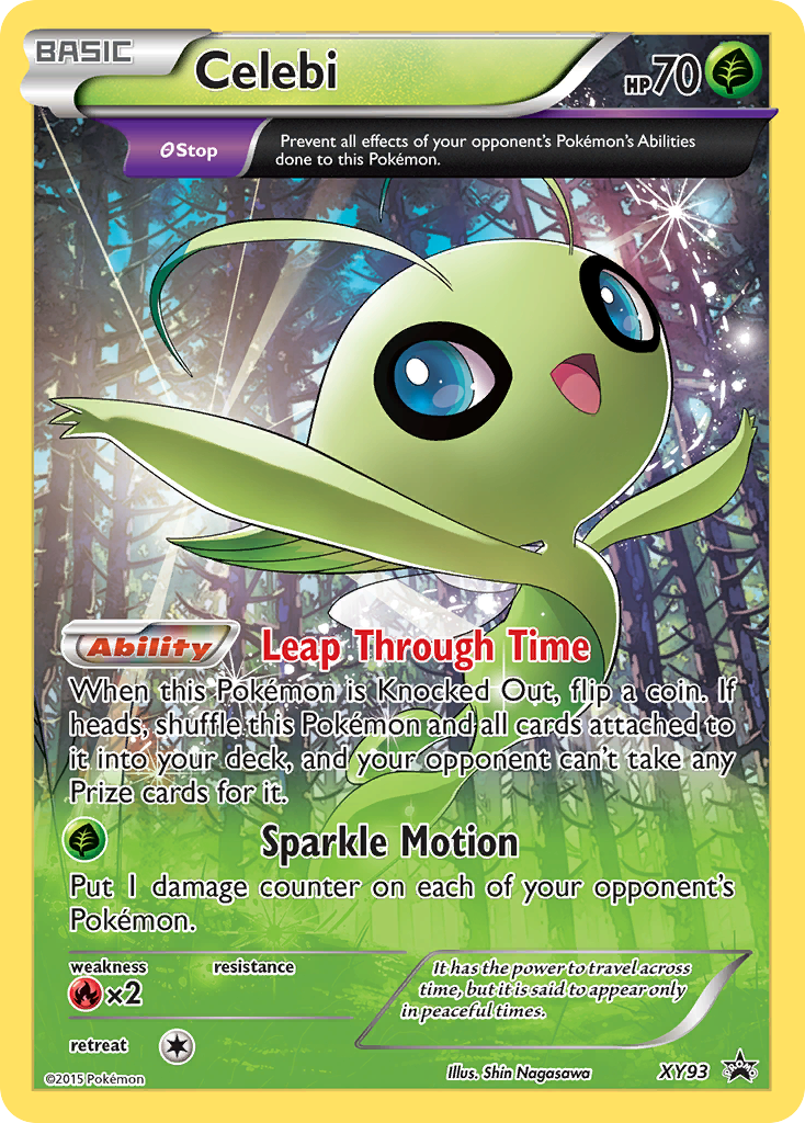 Celebi (XY93) [XY: Black Star Promos] | North Game Den