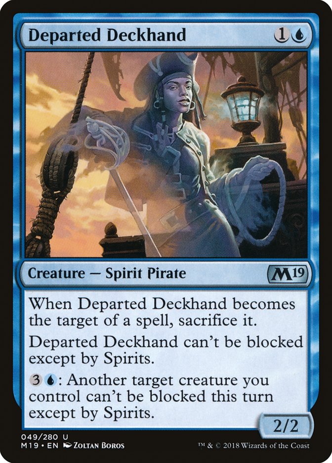 Departed Deckhand [Core Set 2019] | North Game Den