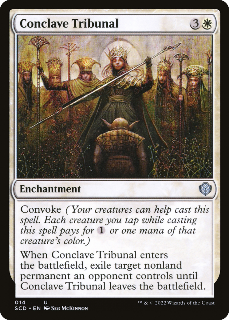 Conclave Tribunal [Starter Commander Decks] | North Game Den