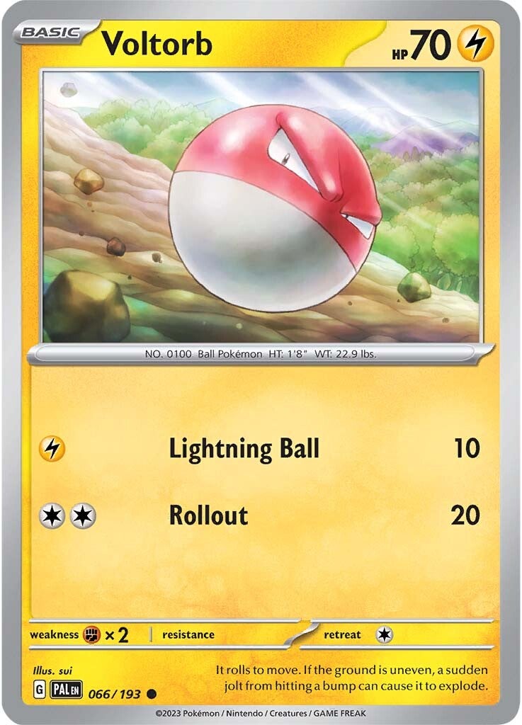 Voltorb (066/193) [Scarlet & Violet: Paldea Evolved] | North Game Den