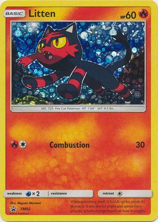 Litten (SM02) (General Mills Promo) [Sun & Moon: Black Star Promos] | North Game Den