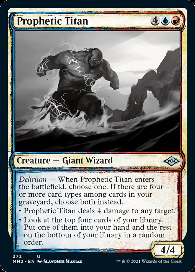 Prophetic Titan (Sketch) [Modern Horizons 2] | North Game Den