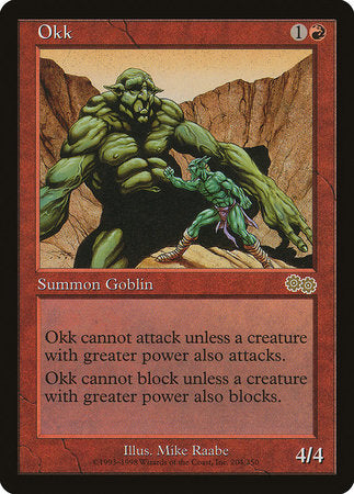 Okk [Urza's Saga] | North Game Den