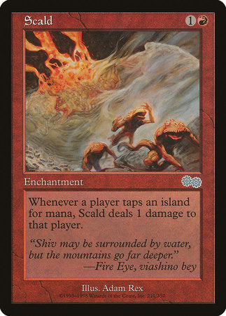 Scald [Urza's Saga] | North Game Den