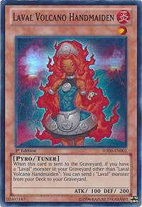 Laval Volcano Handmaiden [HA06-EN002] Super Rare | North Game Den