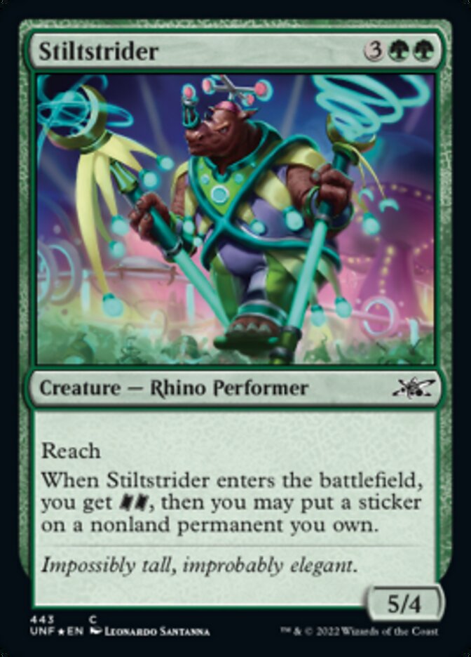 Stiltstrider (Galaxy Foil) [Unfinity] | North Game Den