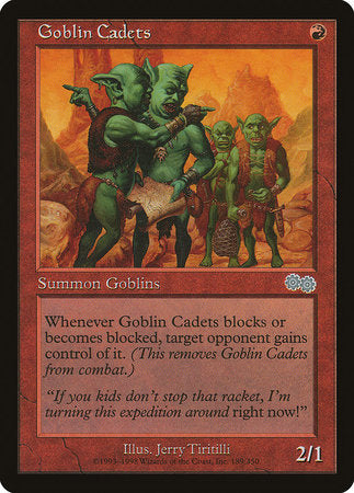Goblin Cadets [Urza's Saga] | North Game Den