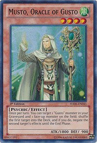 Musto, Oracle of Gusto [HA06-EN045] Super Rare | North Game Den