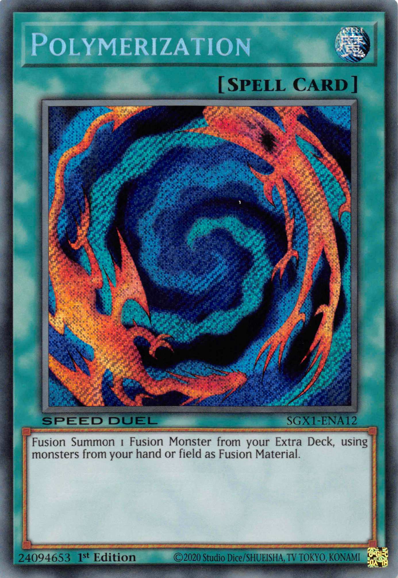 Polymerization [SGX1-ENA12] Secret Rare | North Game Den