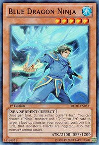 Blue Dragon Ninja [REDU-EN083] Super Rare | North Game Den