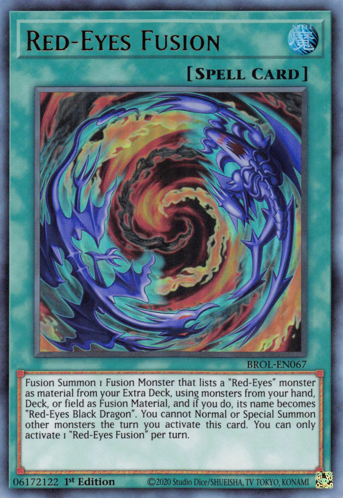 Red-Eyes Fusion [BROL-EN067] Ultra Rare | North Game Den