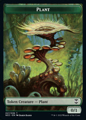 Plant // Treasure (015) Double-sided Token [Streets of New Capenna Commander Tokens] | North Game Den
