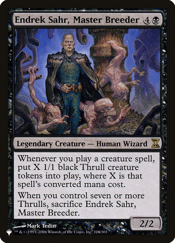 Endrek Sahr, Master Breeder [The List] | North Game Den