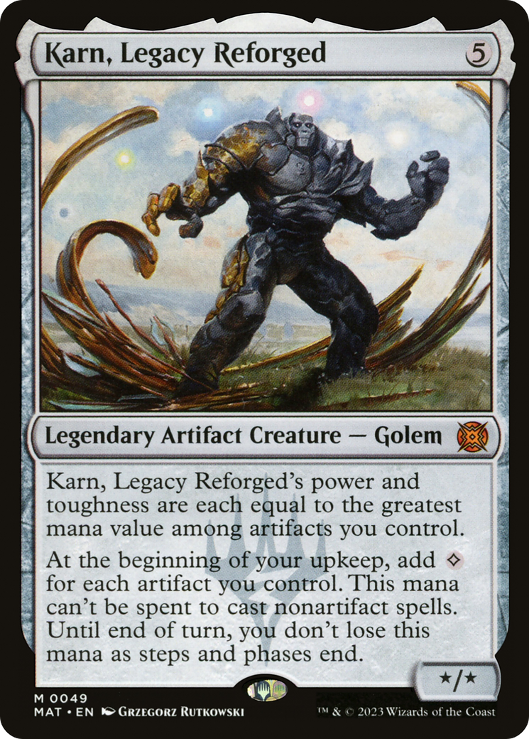 Karn, Legacy Reforged [March of the Machine: The Aftermath] | North Game Den