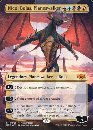 Nicol Bolas, Planeswalker [Mythic Edition] | North Game Den