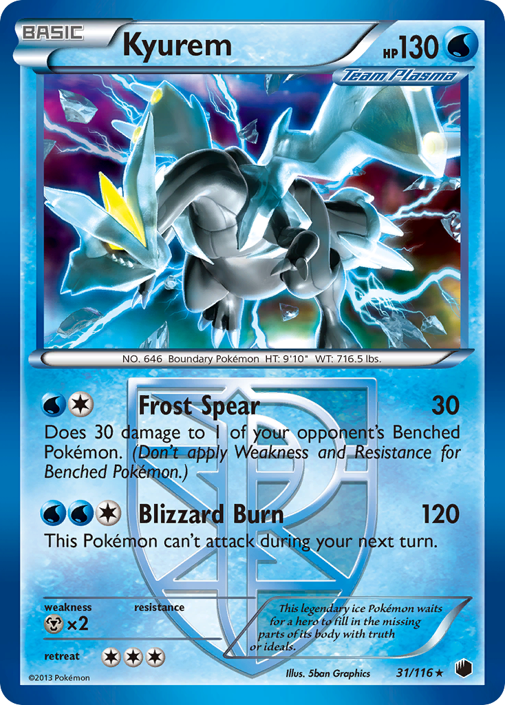 Kyurem (31/116) [Black & White: Plasma Freeze] | North Game Den