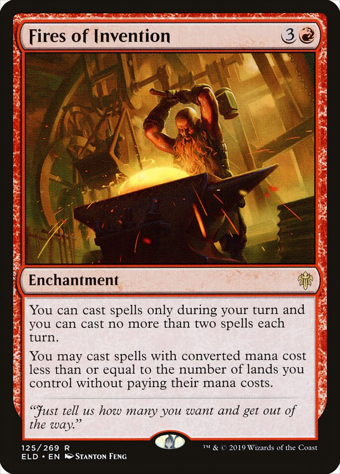 Fires of Invention [Throne of Eldraine] | North Game Den