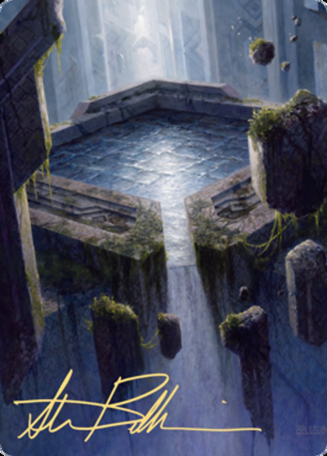 Morphic Pool Art Card (Gold-Stamped Signature) [Zendikar Rising Art Series] | North Game Den