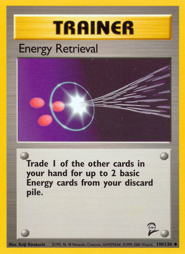 Energy Retrieval (110/130) [Base Set 2] | North Game Den