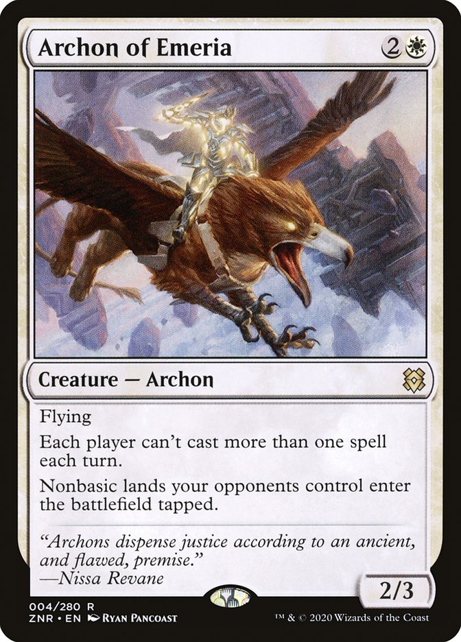 Archon of Emeria [Zendikar Rising] | North Game Den