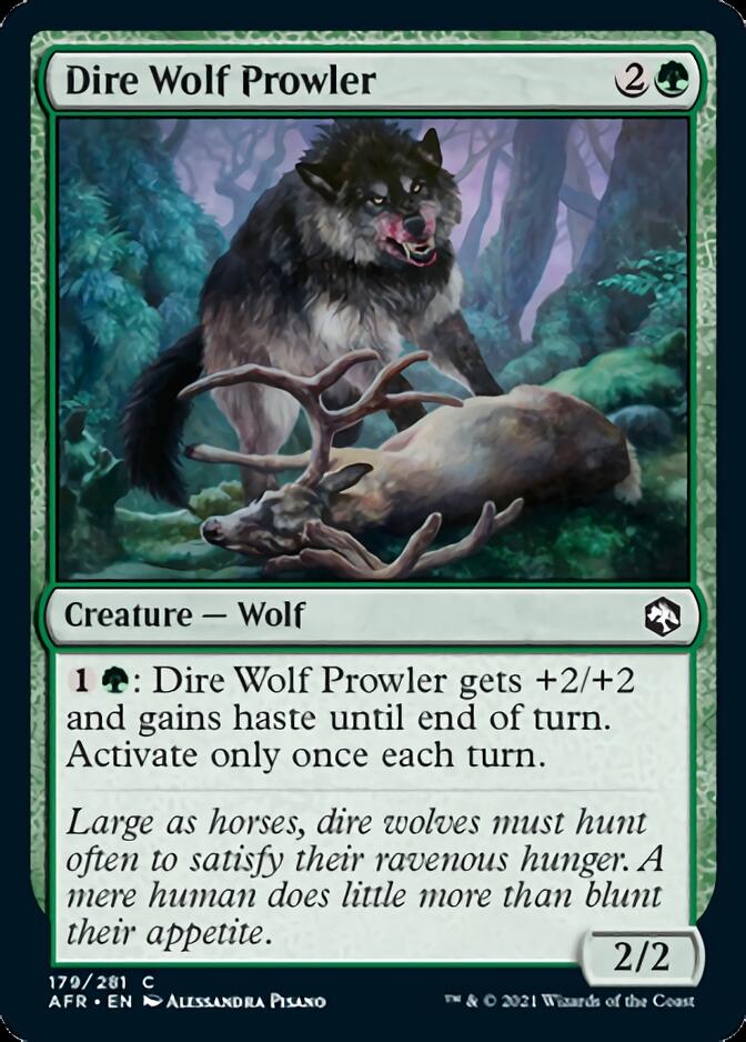 Dire Wolf Prowler [Dungeons & Dragons: Adventures in the Forgotten Realms] | North Game Den