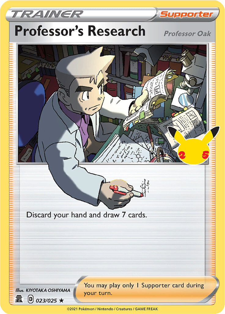 Professor's Research (023/025) [Celebrations: 25th Anniversary] | North Game Den