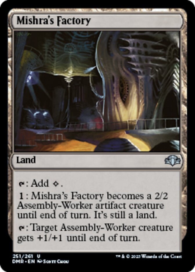 Mishra's Factory [Dominaria Remastered] | North Game Den