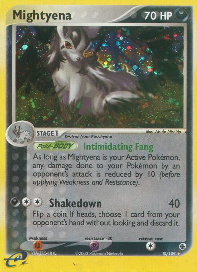 Mightyena (10/109) [EX: Ruby & Sapphire] | North Game Den