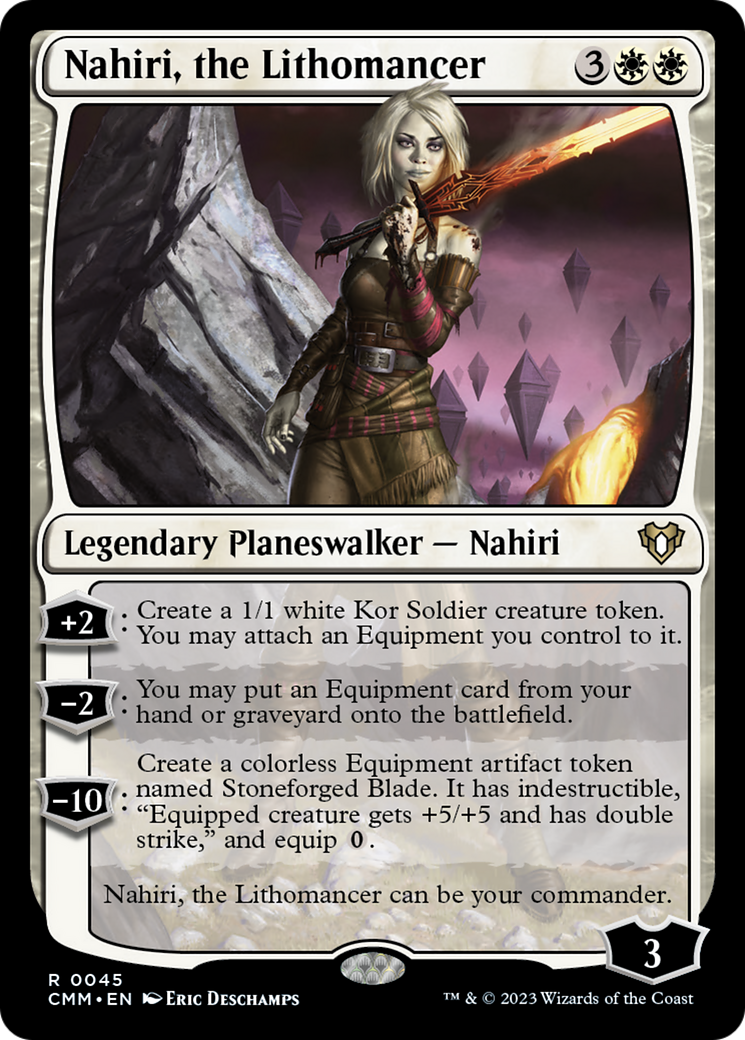 Nahiri, the Lithomancer [Commander Masters] | North Game Den