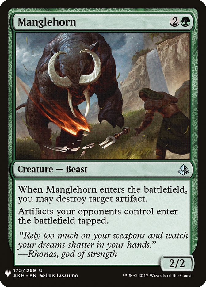 Manglehorn [Mystery Booster] | North Game Den