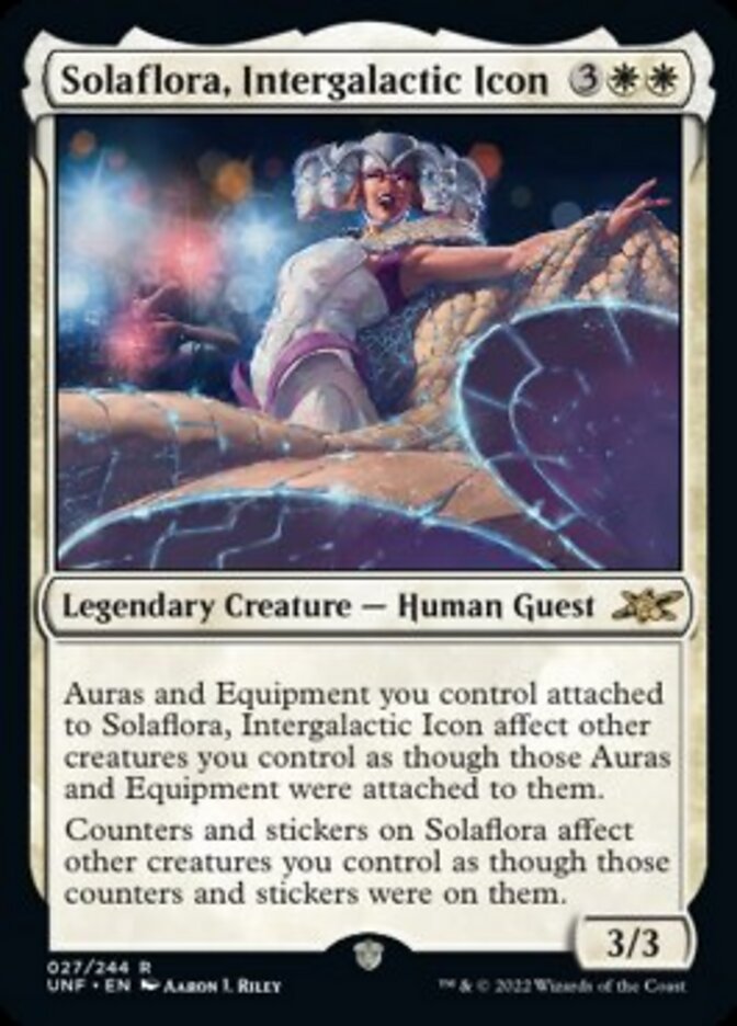 Solaflora, Intergalactic Icon [Unfinity] | North Game Den