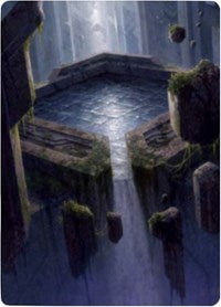 Morphic Pool Art Card [Zendikar Rising Art Series] | North Game Den