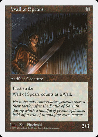 Wall of Spears [Fifth Edition] | North Game Den