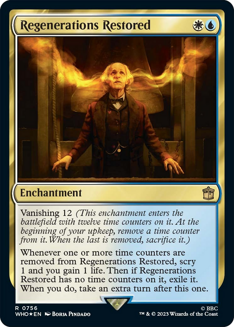 Regenerations Restored (Surge Foil) [Doctor Who] | North Game Den