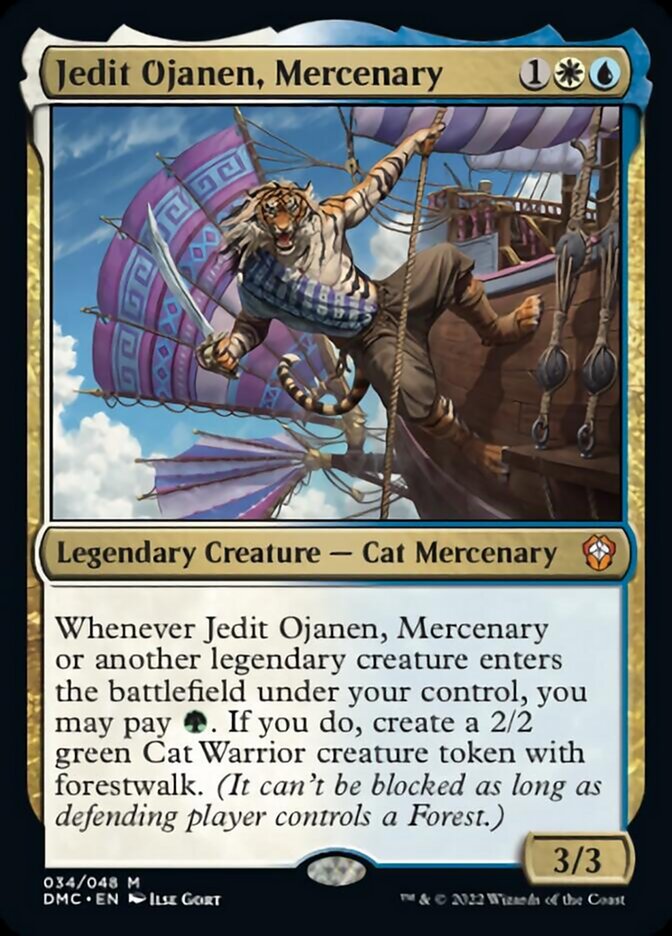 Jedit Ojanen, Mercenary [Dominaria United Commander] | North Game Den