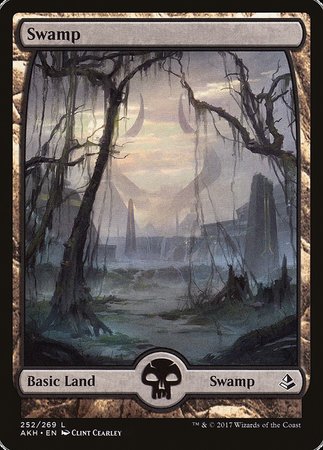 Swamp (252) - Full Art [Amonkhet] | North Game Den