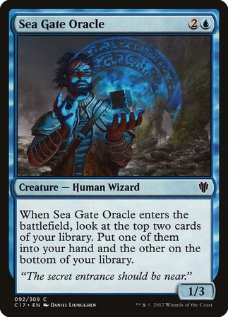 Sea Gate Oracle [Commander 2017] | North Game Den