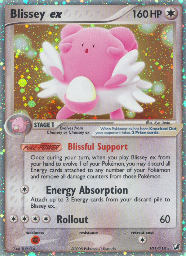 Blissey ex (101/115) [EX: Unseen Forces] | North Game Den