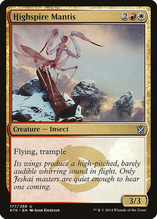 Highspire Mantis [Khans of Tarkir] | North Game Den
