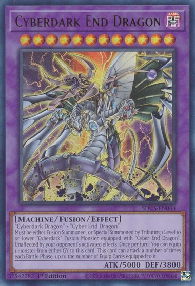 Cyberdark End Dragon [SDCS-EN044] Ultra Rare | North Game Den