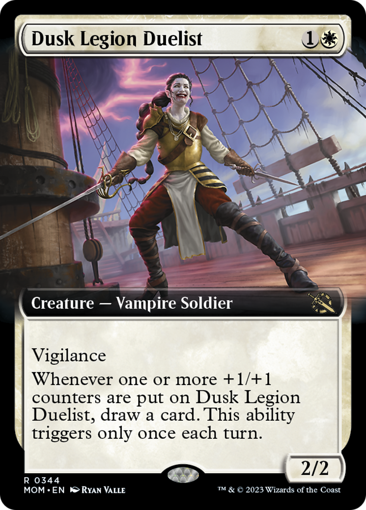 Dusk Legion Duelist (Extended Art) [March of the Machine] | North Game Den