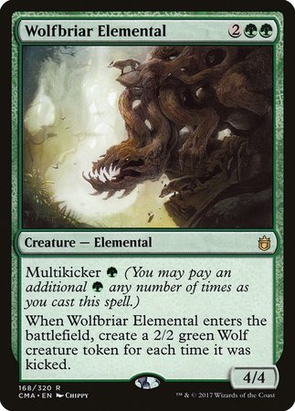 Wolfbriar Elemental [Commander Anthology] | North Game Den