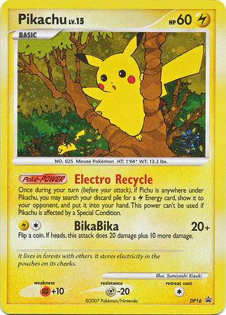 Pikachu (DP16) [Countdown Calendar Promos] | North Game Den