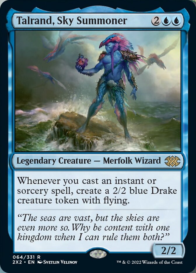 Talrand, Sky Summoner [Double Masters 2022] | North Game Den