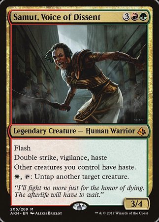 Samut, Voice of Dissent [Amonkhet] | North Game Den