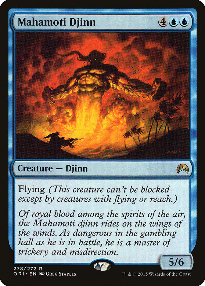 Mahamoti Djinn [Magic Origins] | North Game Den