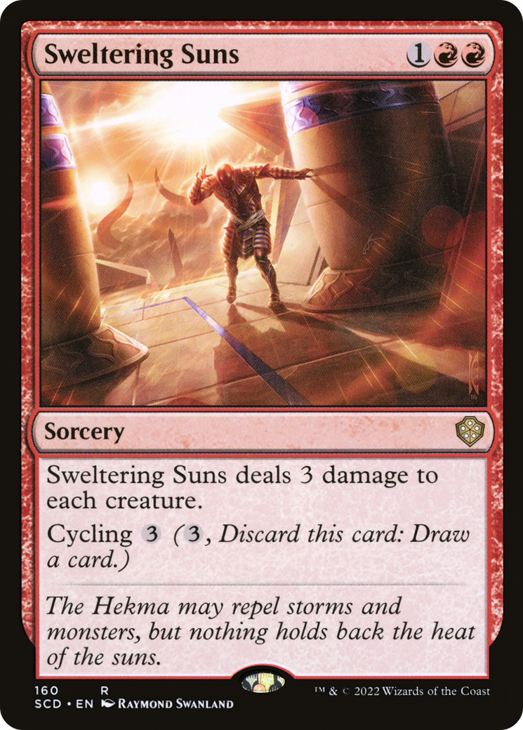 Sweltering Suns [Starter Commander Decks] | North Game Den